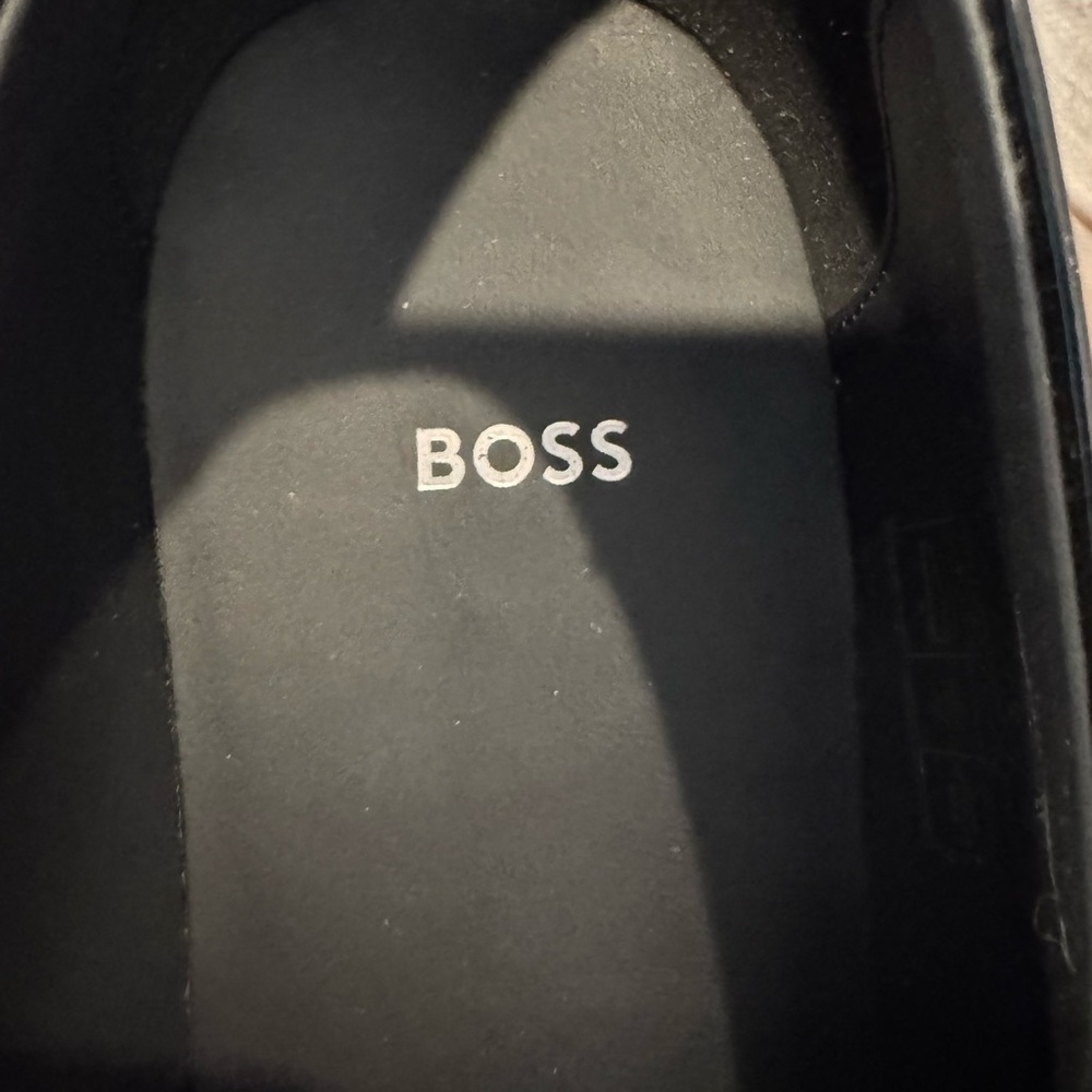 HUGO BOSS EASTSIDE LEATHER LOAFER Men’s 9.5 New - Picture 6 of 9